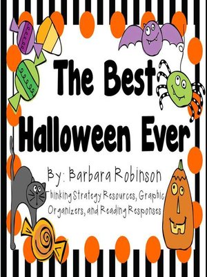 cover image of The Best Halloween Ever by Barbara Robinson